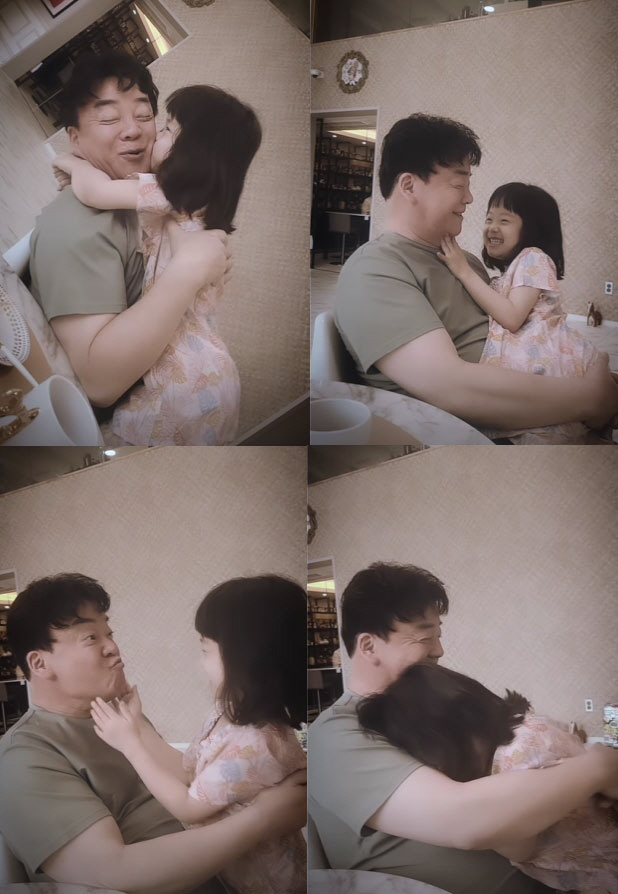 백종원 딸, 父에 뽀뽀 폭탄...6살 딸, 클수록 ♥母 소유진이 보이네