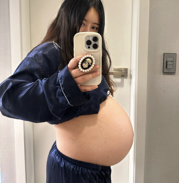 '안용준♥' 베니, 연예계 최고령 임신 걱정했는데 "수치 나빠 긴급수술"