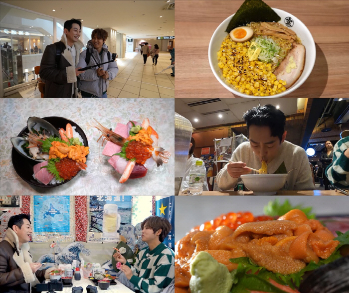 대식가 테이X소식좌 정동하, 日 삿포로 미식 여행…극과 극 먹방('배틀트…