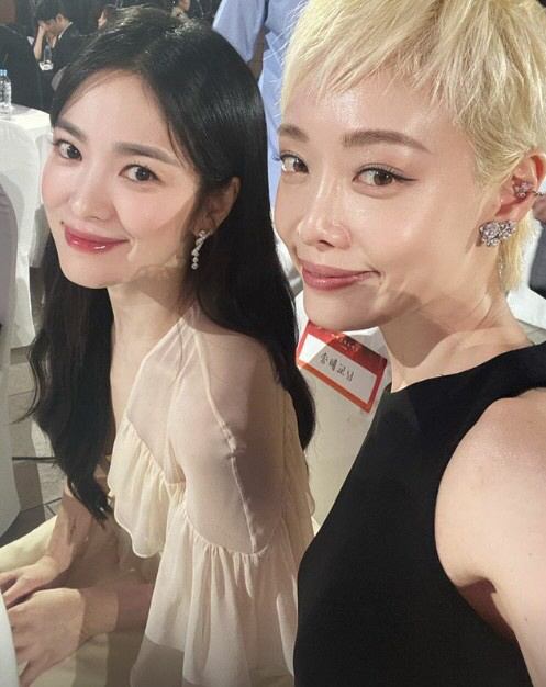 김히어라♥송혜교 "우리사랑 이대로"…현실에선 절친한 사이
