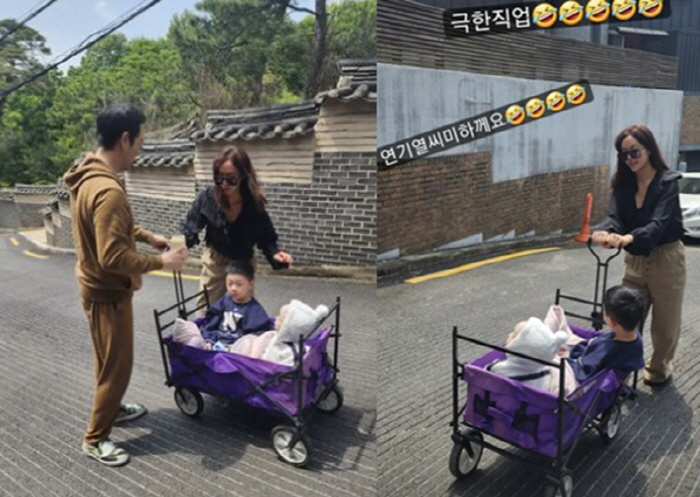황정음♥이영돈, 길바닥에서 쩔쩔 매는 '실제 현장 포착'…"연기 열심히 …