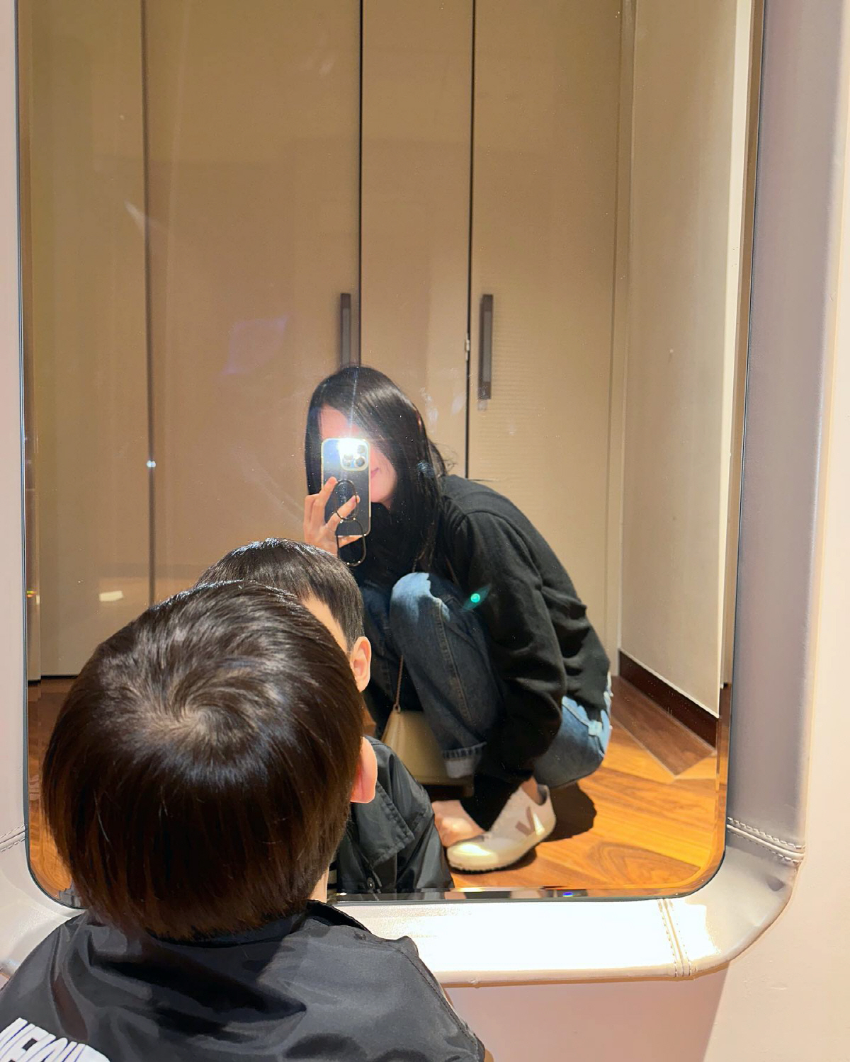 '두산家 며느리' 조수애, ♥박서원 뽀뽀에 子 애교까지..두 남자 사랑 …