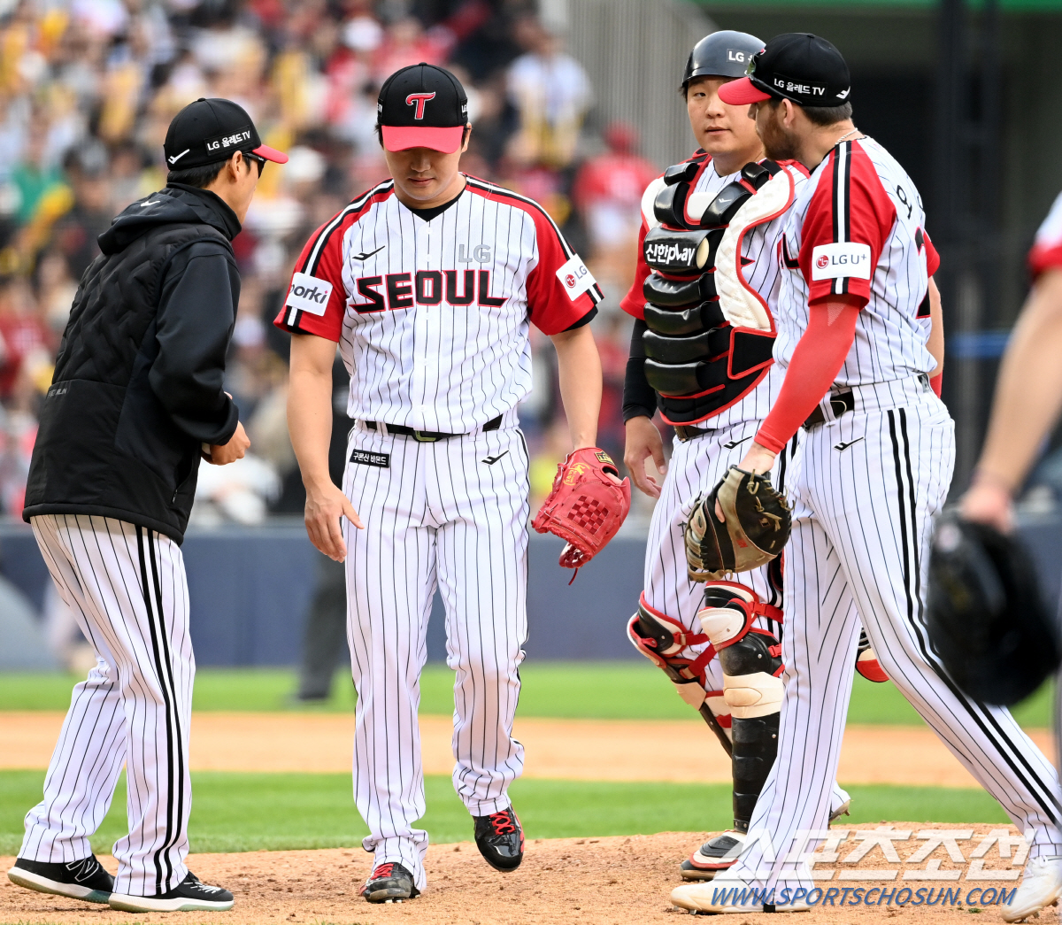 고우석 역전 허용→정해영 동점 허용→고우석 또 역전 허용…잠실 마무리 대…