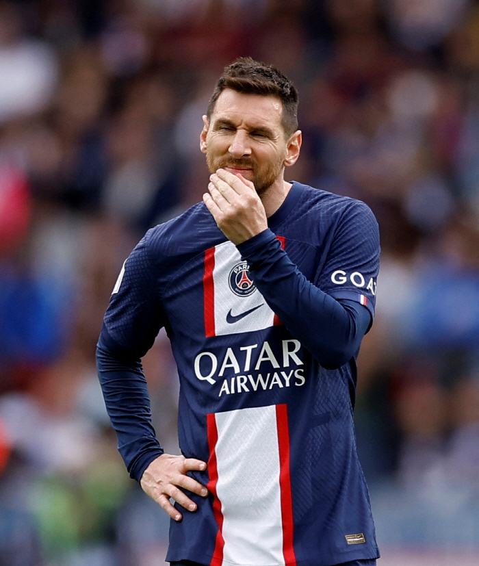 "PSG 허락없이 사우디행" 메시 2주 출장정지 처분