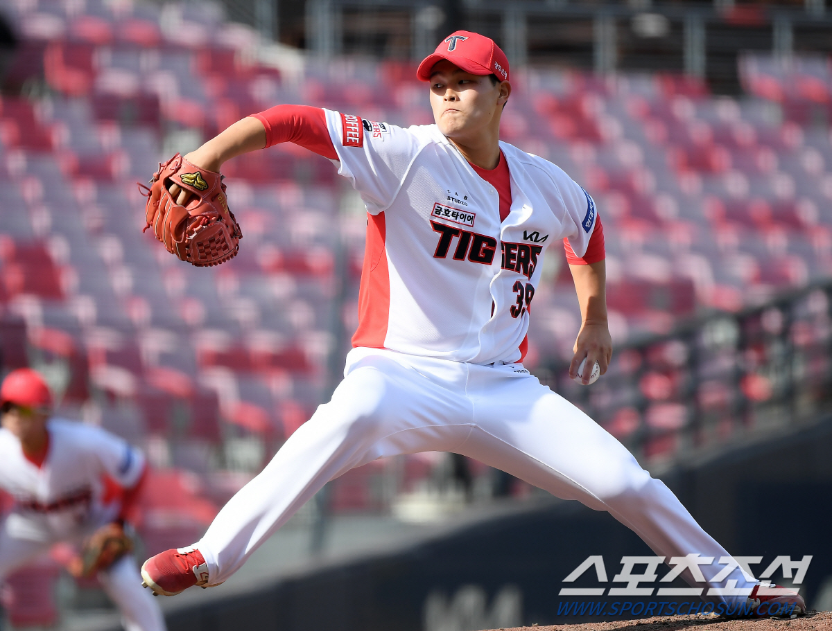 "어디까지 성장할지 가늠하기 어렵다" 타이거즈 레전드의 극찬, '138㎞…