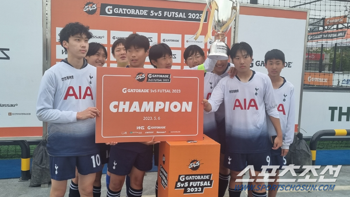 "아멘!" 교회팀 갈릴리 카리스, '5v5 게토레이 풋살 2023' 천안…