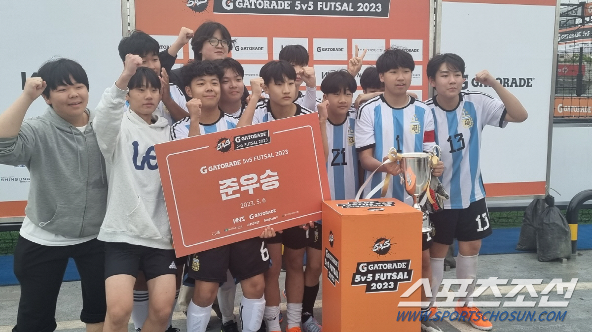 "아멘!" 교회팀 갈릴리 카리스, '5v5 게토레이 풋살 2023' 천안…