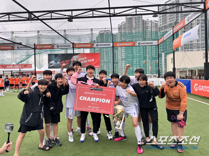 "아멘!" 교회팀 갈릴리 카리스, '5v5 게토레이 풋살 2023' 천안…