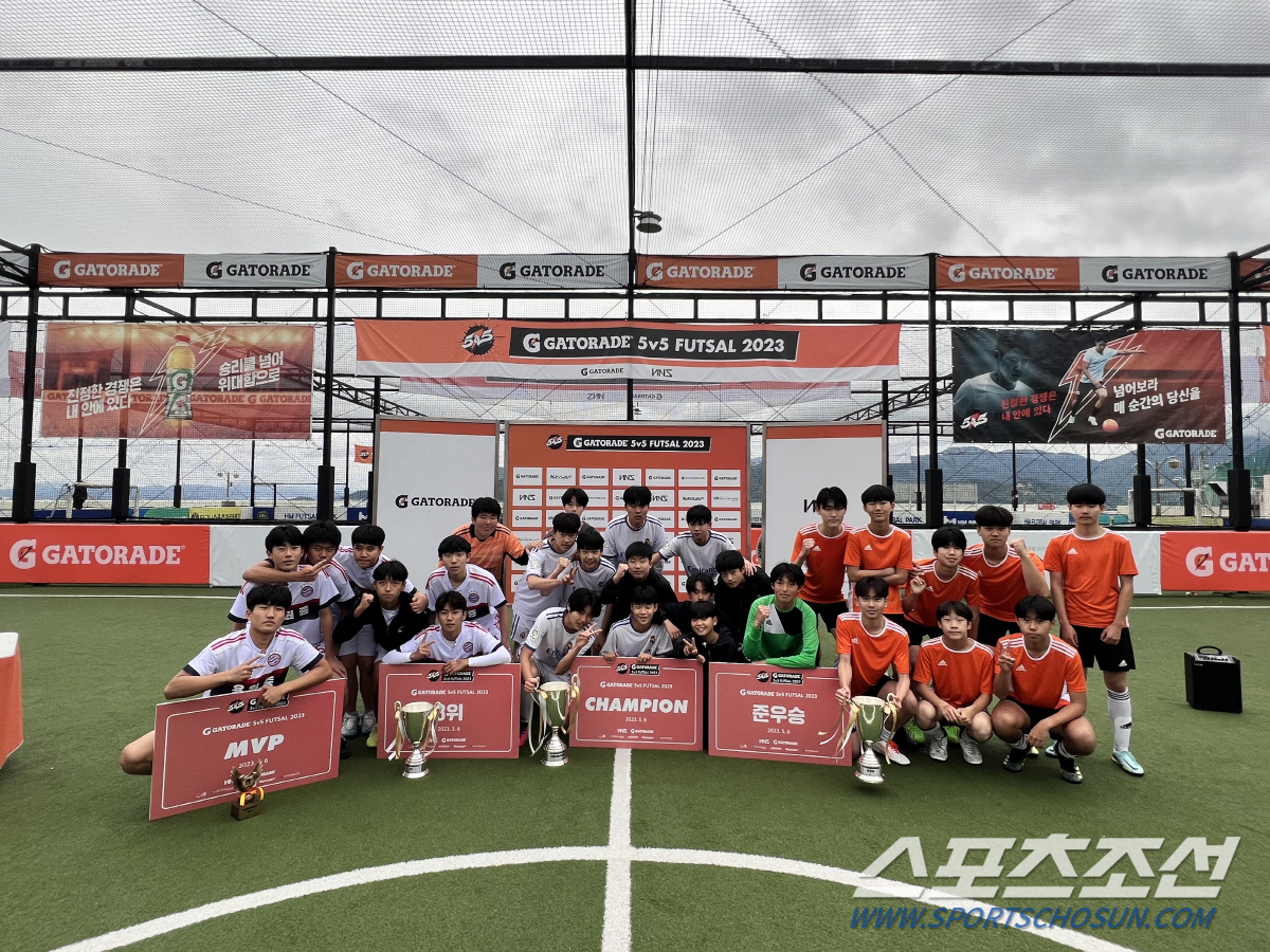 "아멘!" 교회팀 갈릴리 카리스, '5v5 게토레이 풋살 2023' 천안…