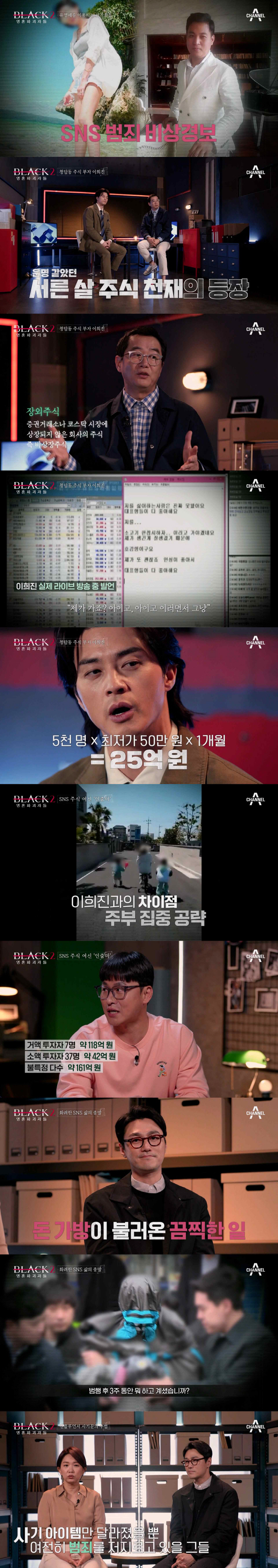 [SC리뷰]'청담동 주식부자' 이희진, 최소 월 25억 이익 챙기더니…끝…