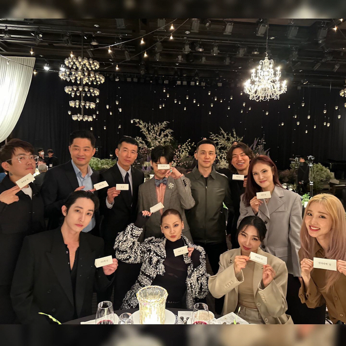 양현석은 어디에?…'前 YG' 세븐 결혼식, 빅뱅→투애니원 다 모였네