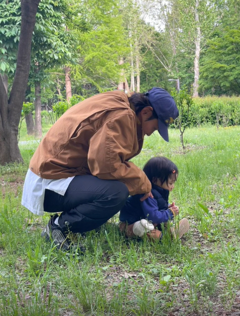 신다은, ♥임성빈+아들의 로맨틱한 선물 자랑 "네 잎 클로버 찾아주는 두…