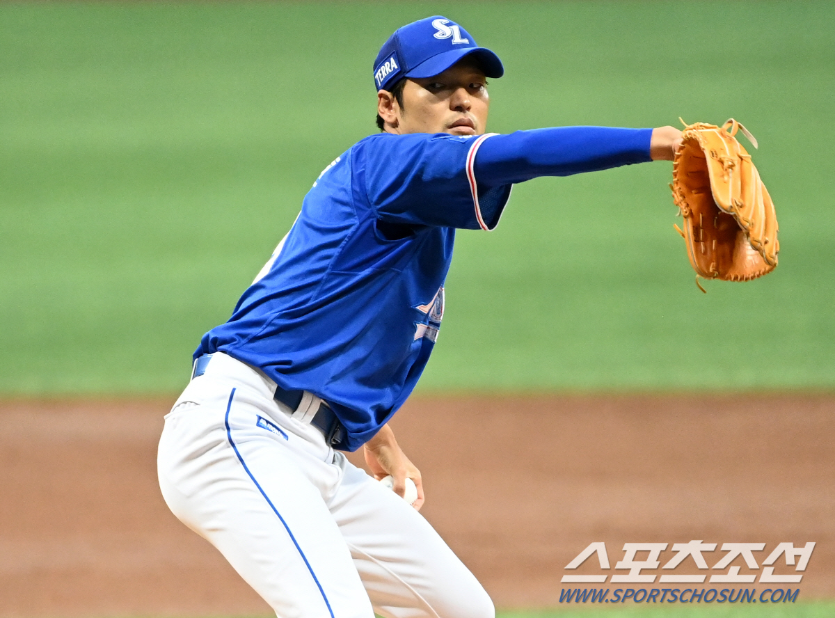 "양현종 선배님 처럼? 아니, 백정현 선배님 처럼…" 푸른 피의 에이스,…