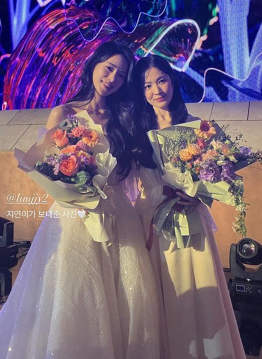 "브라보 박연진"…임지연X송혜교, '더 글로리' 밖에서만 볼 수 있는 특…