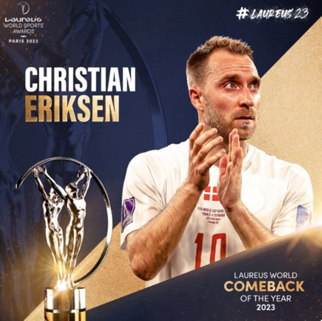 '역시 GOAT' 월드컵 품은 메시, 2023 라우레우스 올해의 스포츠맨…
