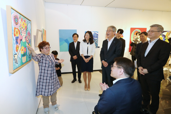 우리금융미래재단, 29일 오스트리아서 '2023 한·EU 발달장애 미술가…