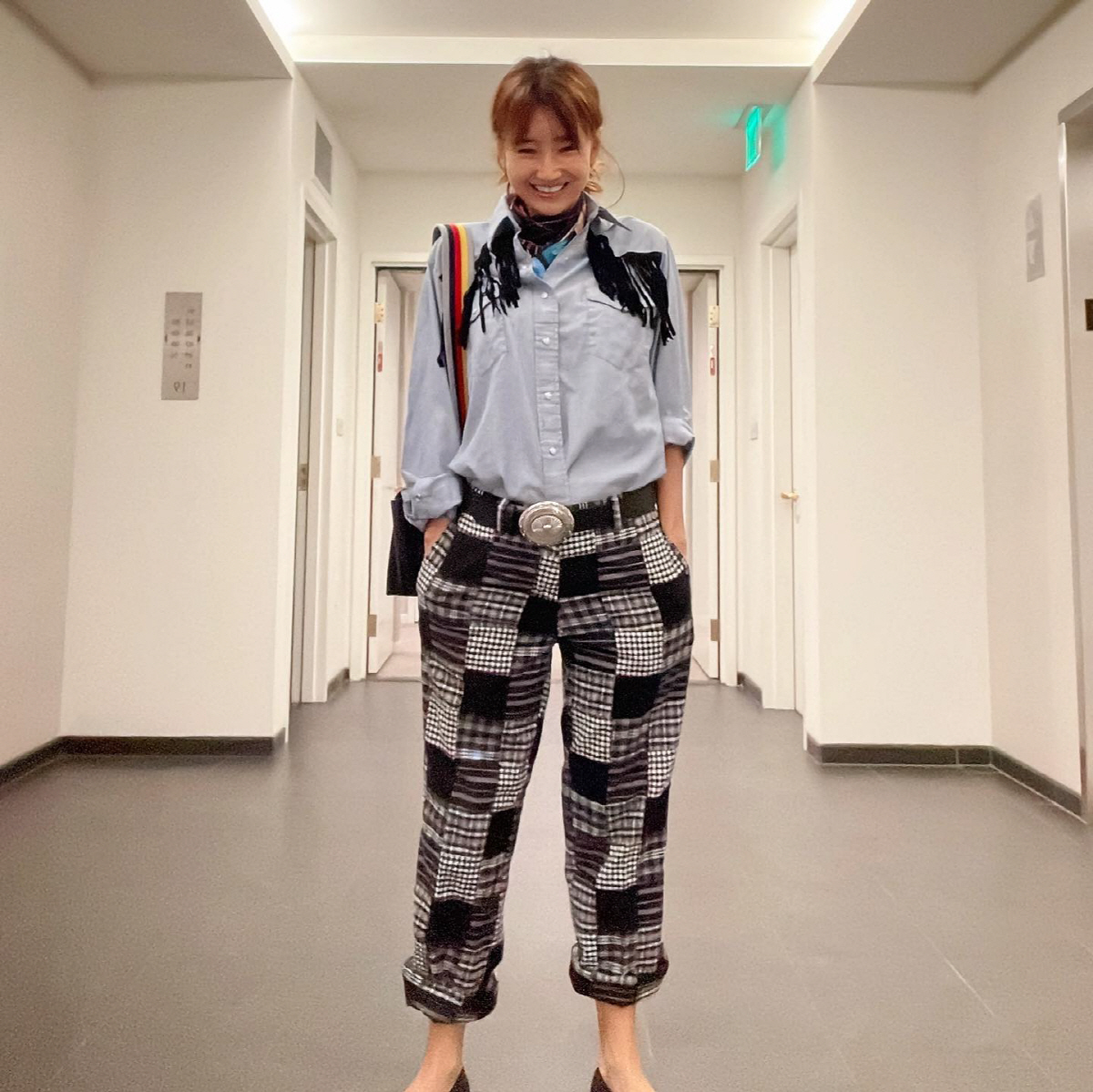 '53세' 윤현숙, 167cm·51kg 몸매 꿀팁 "복근 운동 안 해도 …