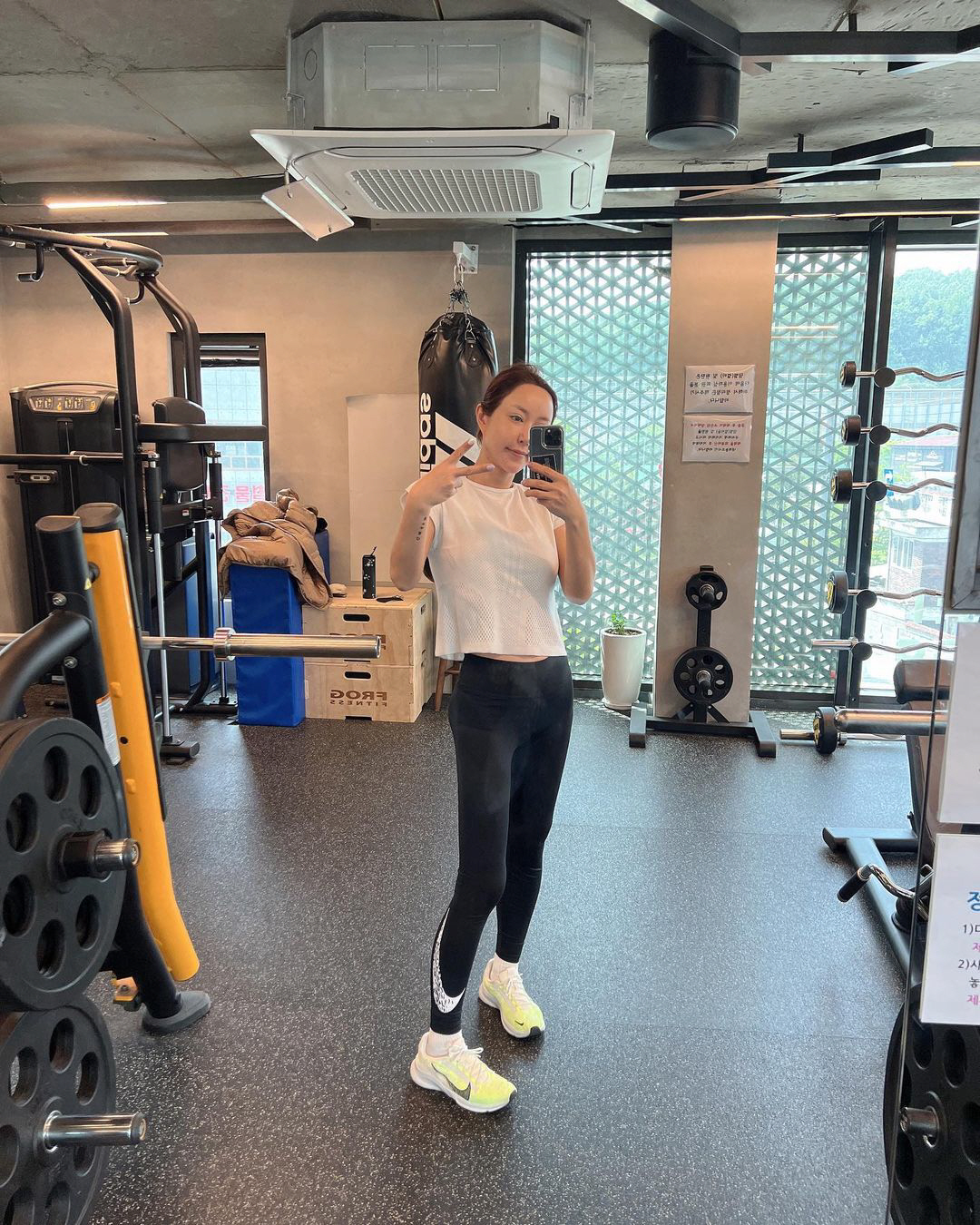 '43세' 슈, '애플힙' 몸매 자신감...운동에 빠진 일상