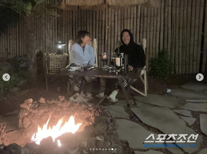 '김태희 올케' 이보미, ♥이완과 욕조 데이트…결혼 4년차에도 '신혼 모…