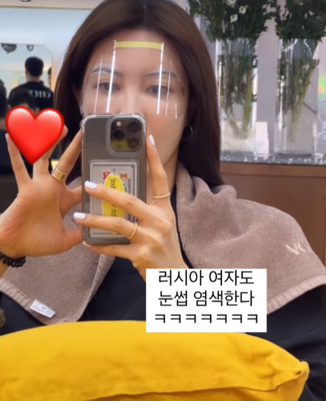 양미라, "러시아 여자도 눈썹염색 한다"…토종 한국태생의 '이국적 미모'