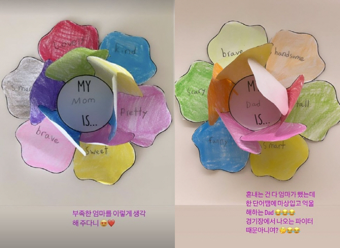 한혜진♥기성용 딸, 인형 같은 미모.."Scary 아닌 Sweet"한 백…