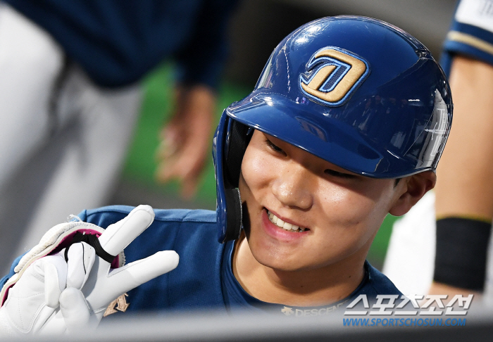 '이대로만 커다오' KBO 유일 스위치히터 김주원...'좌우 모두 홈런포…