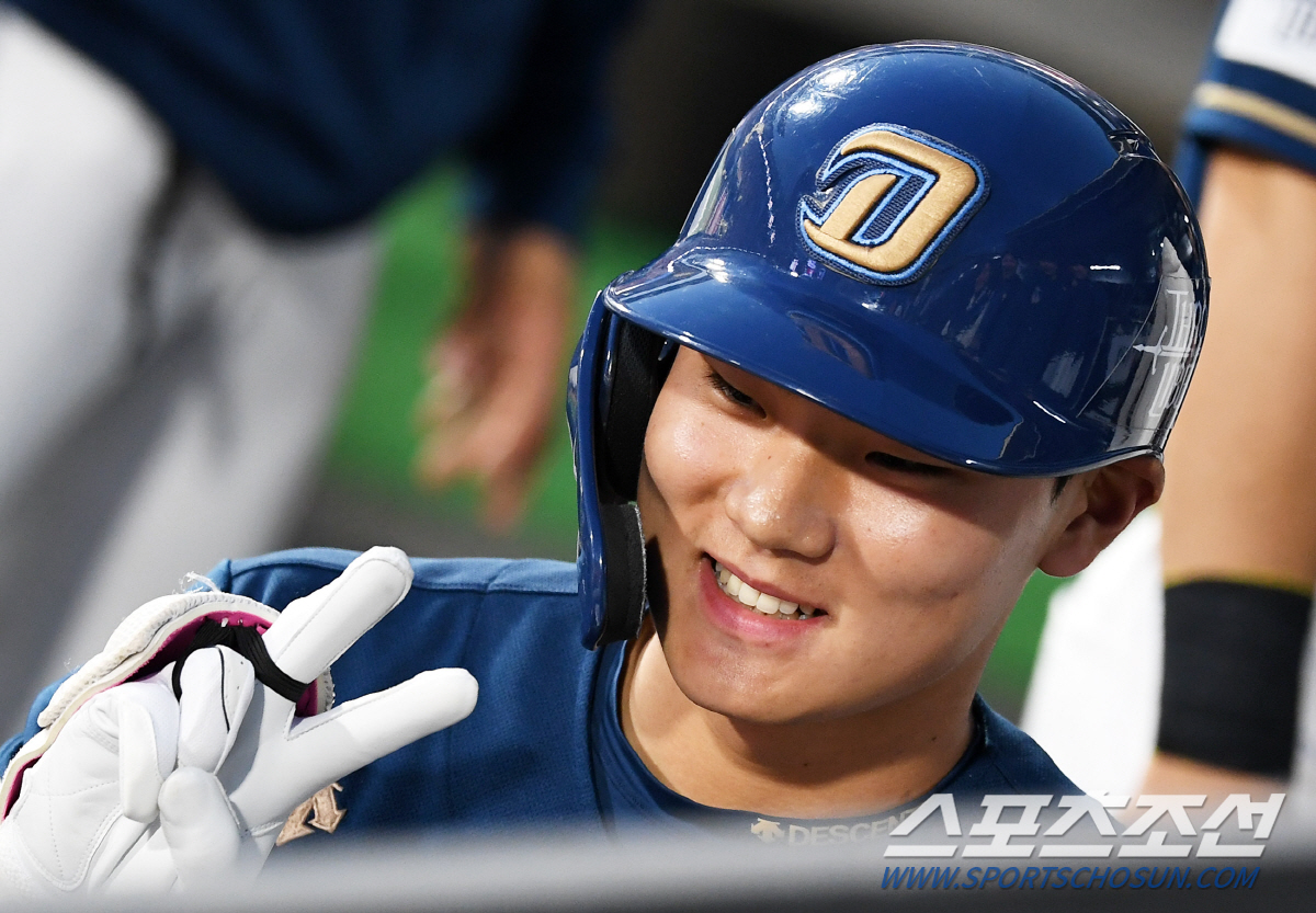 '이대로만 커다오' KBO 유일 스위치히터 김주원...'좌우 모두 홈런포…