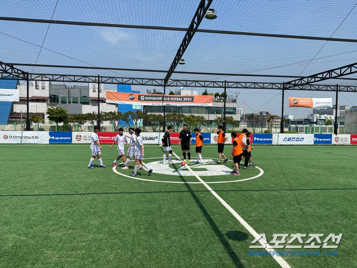 '충암중 완벽 1위' 5v5 게토레이 풋살 2023 일산 지역 16강 대…