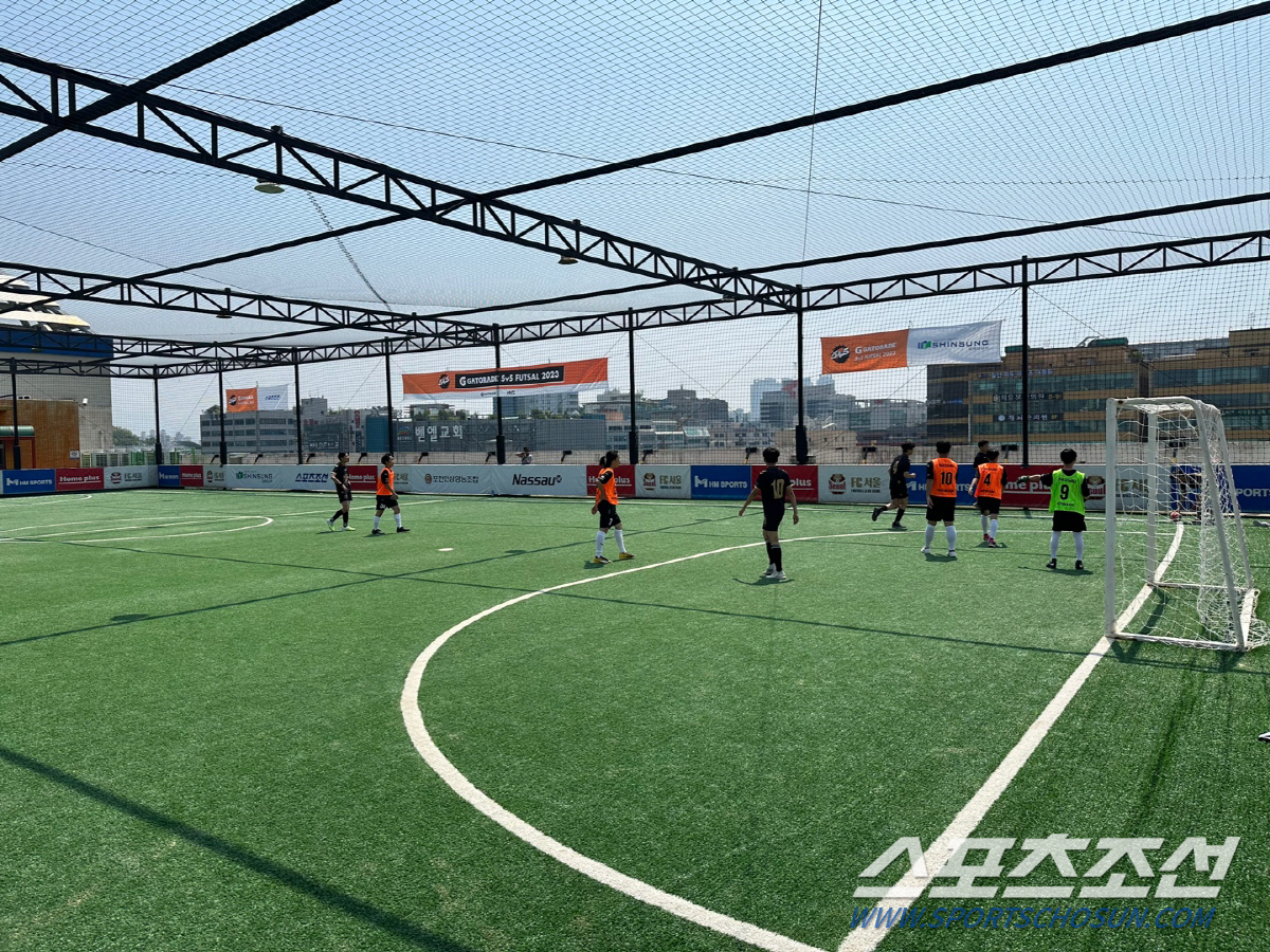 '충암중 완벽 1위' 5v5 게토레이 풋살 2023 일산 지역 16강 대…