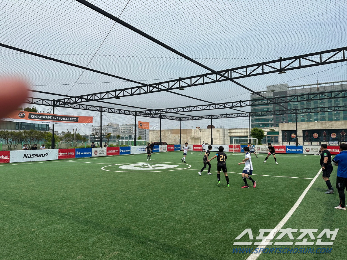 '충암중 완벽 1위' 5v5 게토레이 풋살 2023 일산 지역 16강 대…
