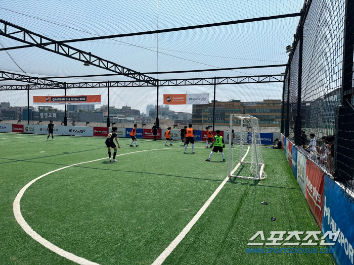 '충암중 완벽 1위' 5v5 게토레이 풋살 2023 일산 지역 16강 대…