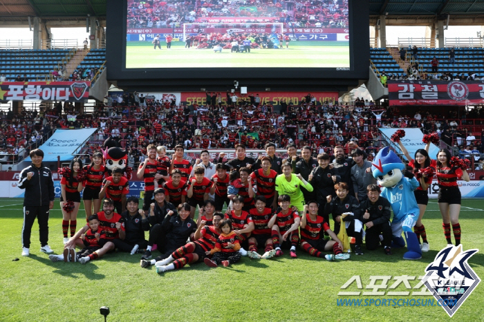 "김기동의 믿음,고영준이 해냈다!" 포항 극장골,대전에 3대2승+3위 우…