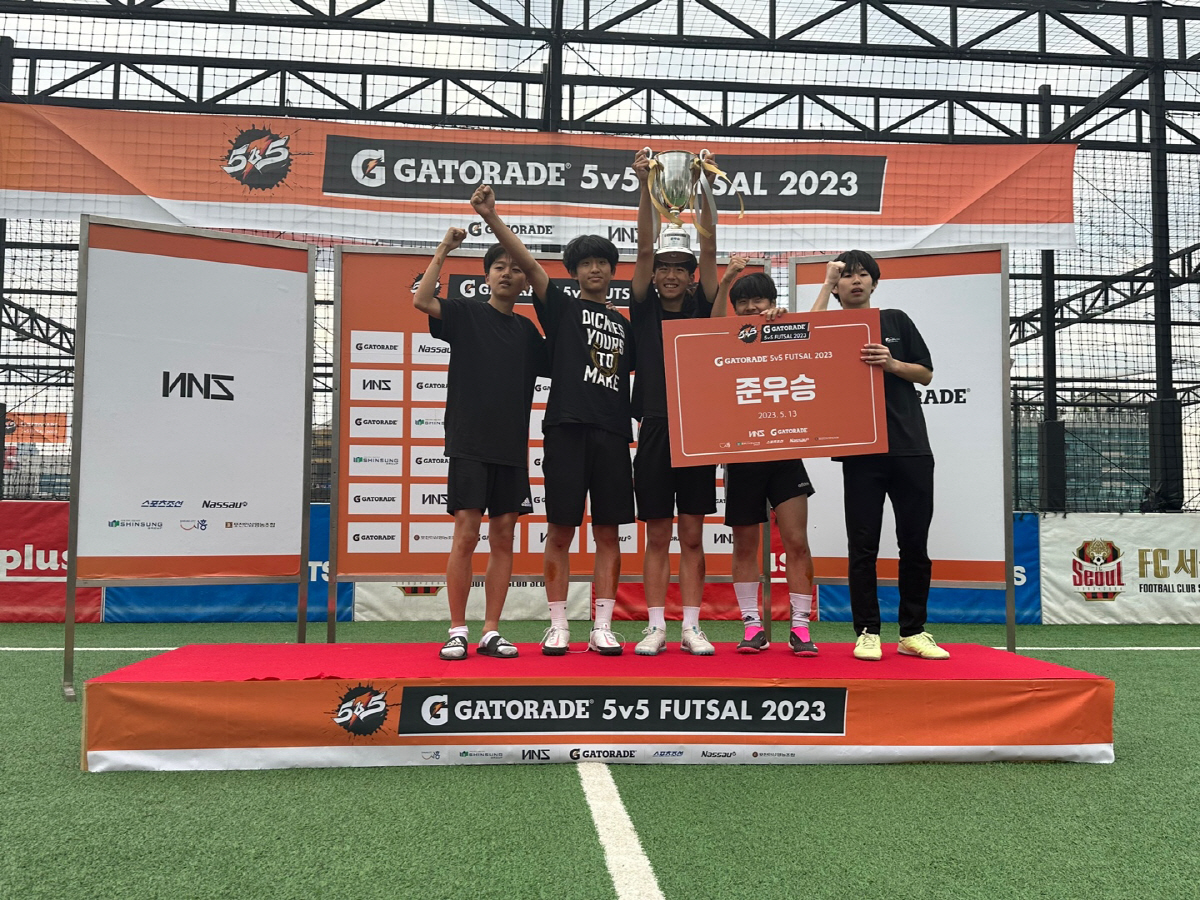 충암중, '5v5 게토레이 풋살 2023' 일산 지역 '우승'... MV…