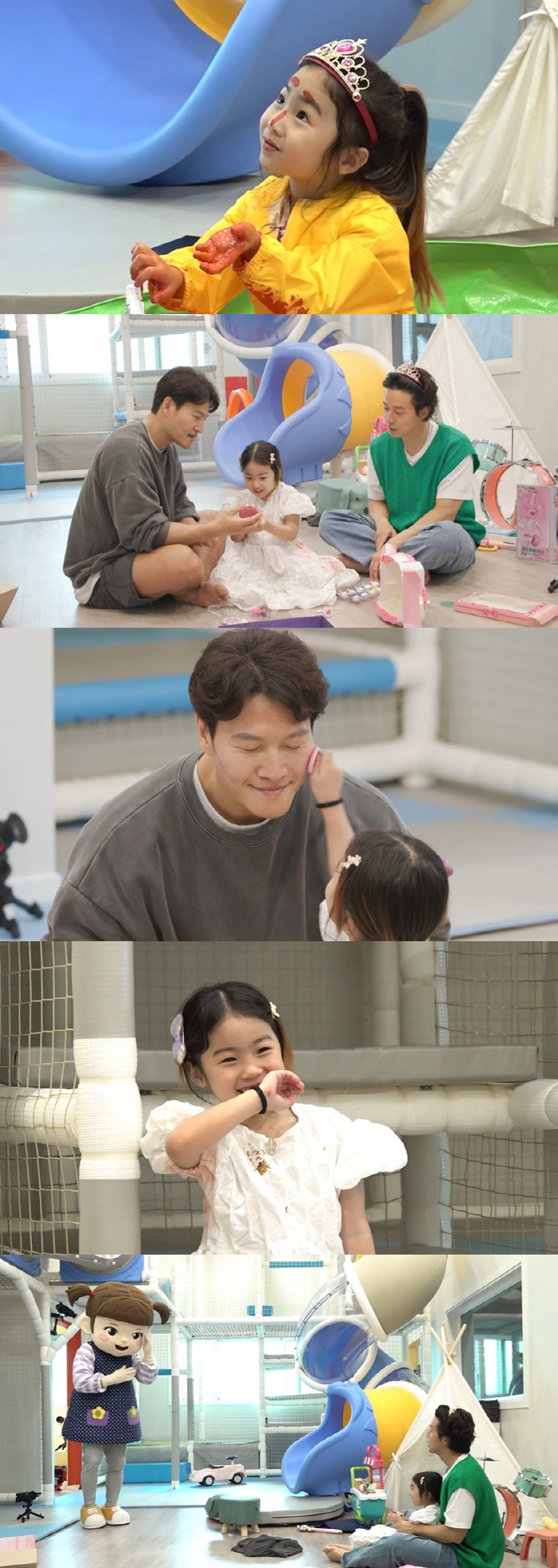김종국, 허경환 조카 앞에서 180도 달라진 삼촌..시종일관 아빠미소('…