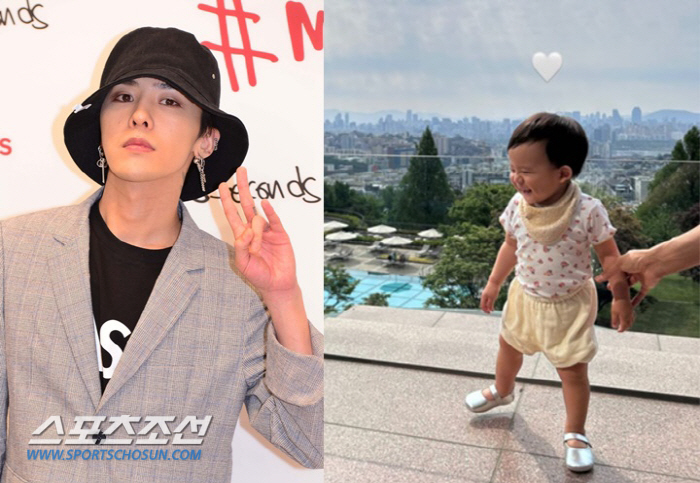 지드래곤 조카, 폭풍성장한 근황..아장아장 걸으며 '코 찡긋'