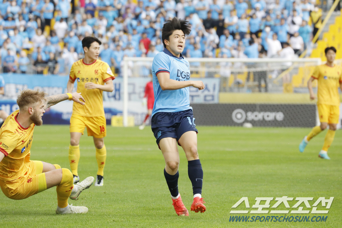 "세징야 빈자리,'세진야'가 해냈다!" 2004년생 대구MF 박세진 데뷔…