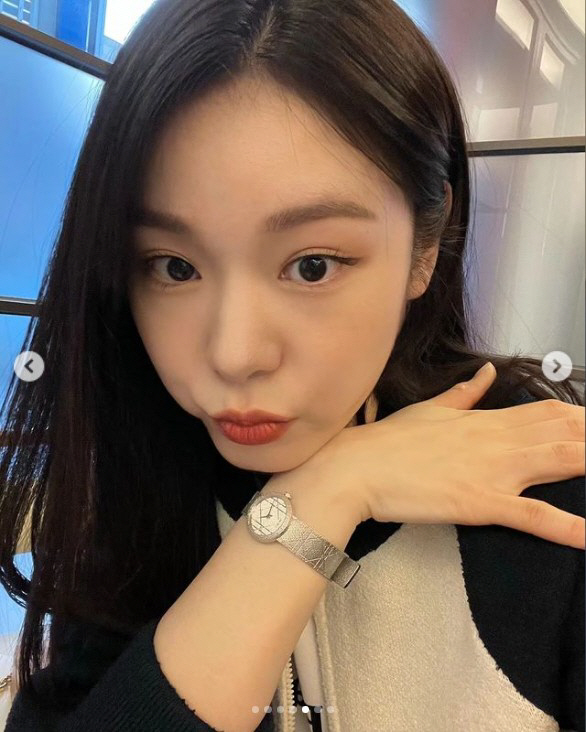 '고우림♥' 김연아, 클로즈업 하니 더 빛나는 '새색시' 미모…"예뻐요"