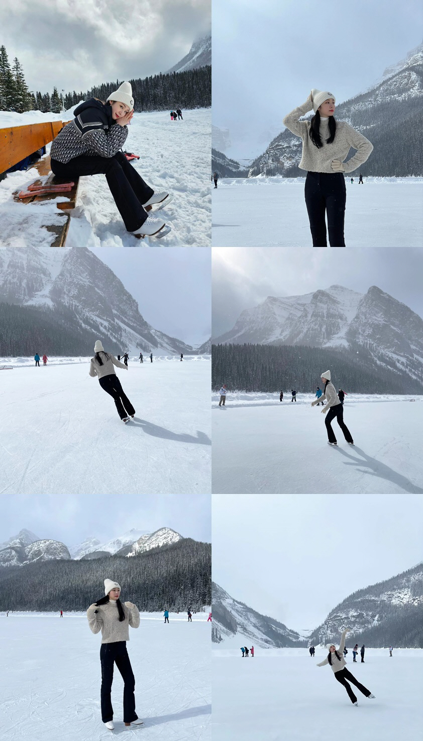 김연아, 캐나다 빙판서 뽐낸 여왕 자태..실사판 엘사 비주얼