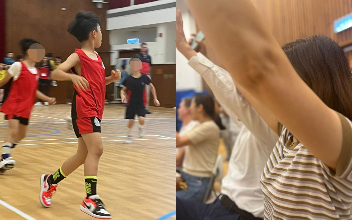 '금융맨♥' 강수정 "나 너무 흥분해서 친구 엄마가 찍어줌"..子 경기에…