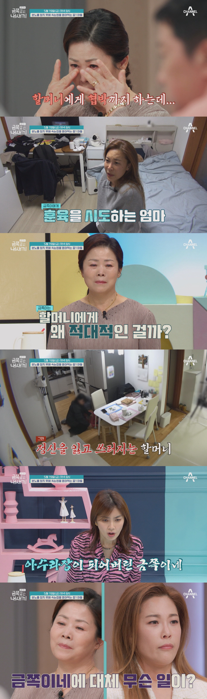 '금쪽같은 내새끼' 금쪽이 폭언에 '외할머니 실신'…충격적인 상황에 쑥대…