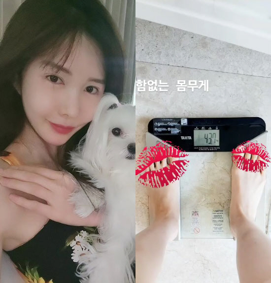 '태국재벌♥' 신주아, 키168cm에 43kg "정말 변함없는 몸무게"