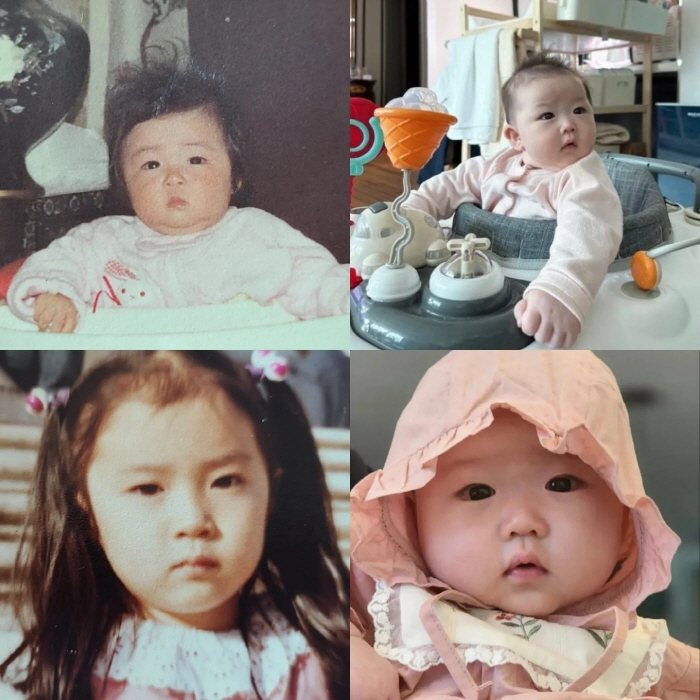 '44세' 이재은, 붕어빵 '늦둥이 딸'에 깜짝 "유전자의 힘 위대해"