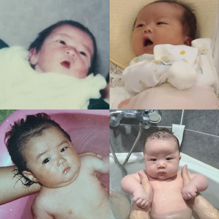 '44세' 이재은, 붕어빵 '늦둥이 딸'에 깜짝 "유전자의 힘 위대해"