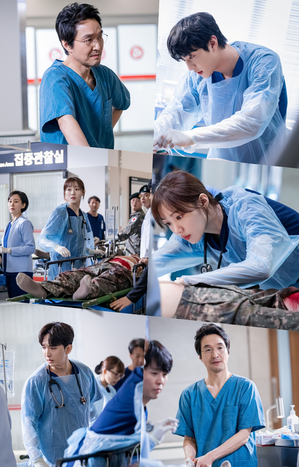 한석규X안효섭X이성경, 군부대 총상 환자 인산인해에 ‘초비상’('낭만닥터…