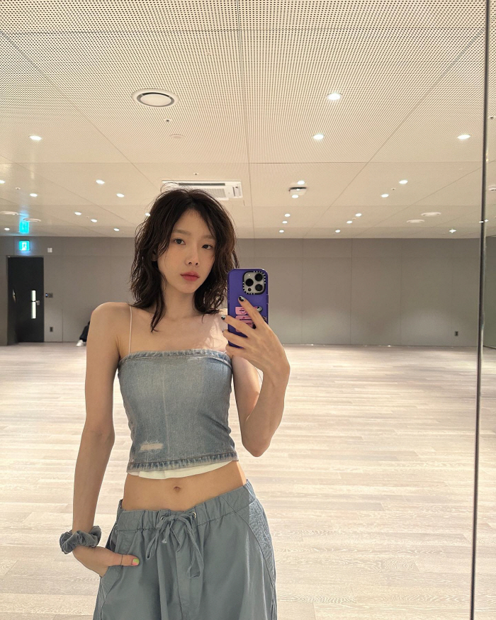 "친구가 없어서"…태연 셀카 망언(?)에 수영 "5분 거리에 사는데"