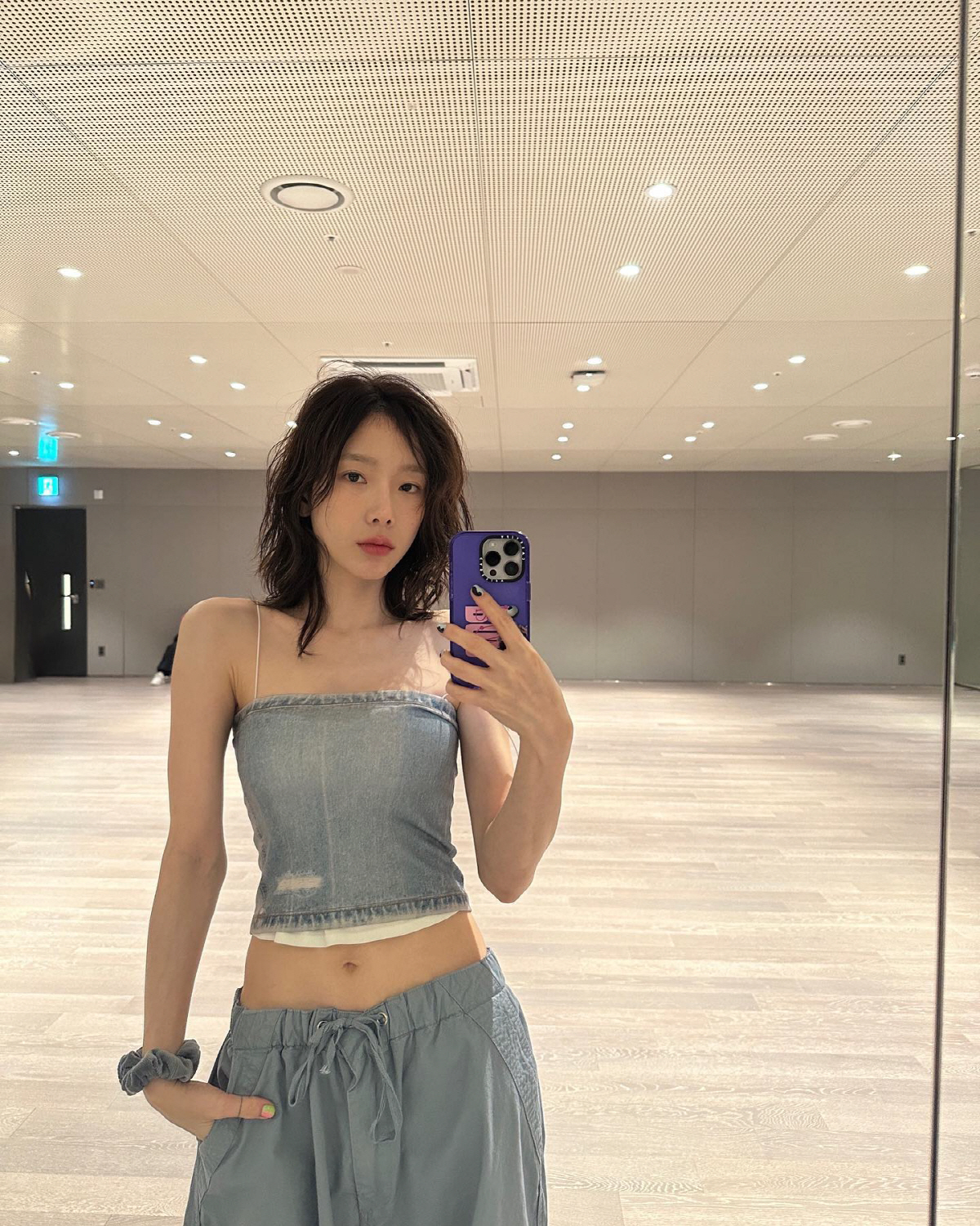 "친구가 없어서"…태연 셀카 망언(?)에 수영 "5분 거리에 사는데"