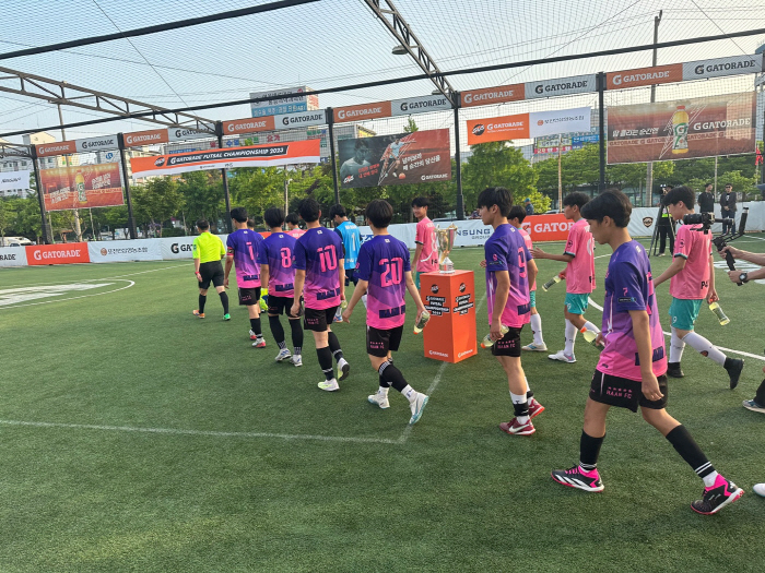 '가자! 유럽으로' HAAN FC, '5v5 게토레이 풋살 2023' 전…