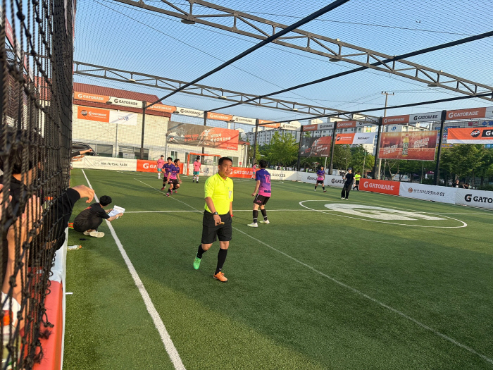 '가자! 유럽으로' HAAN FC, '5v5 게토레이 풋살 2023' 전…