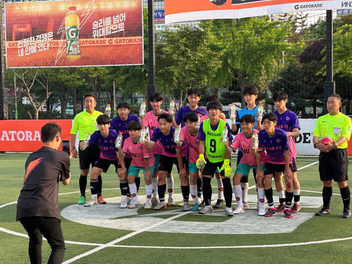 '가자! 유럽으로' HAAN FC, '5v5 게토레이 풋살 2023' 전…