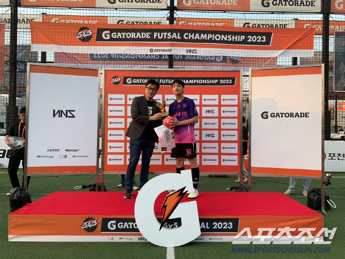 '가자! 유럽으로' HAAN FC, '5v5 게토레이 풋살 2023' 전…